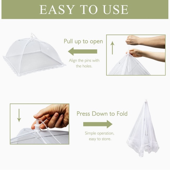 6 piece multi-size mesh food tent - Picture 8 of 8